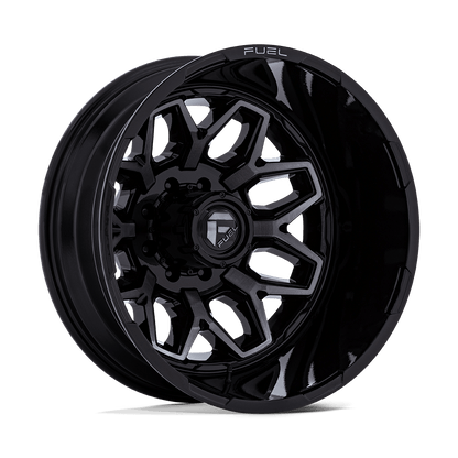 Fuel 1PC D875 FLUX DUALLY GLOSS BLACK BRUSH-FC GRAY TINT
