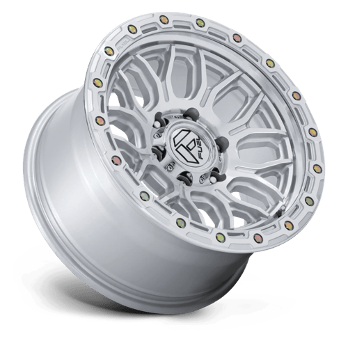 FUEL FC881 SURGE Gloss Silver W/ Machined Face