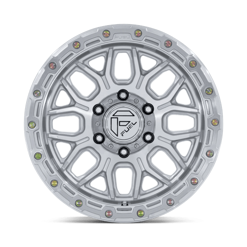 FUEL FC881 SURGE Gloss Silver W/ Machined Face