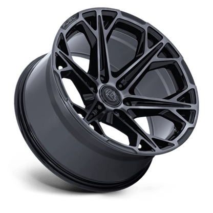 Fuel 1PC FC886 HAMMERHEAD GLOSS BLACK DARK TINTED CLEAR