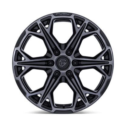 Fuel 1PC FC886 HAMMERHEAD GLOSS BLACK DARK TINTED CLEAR