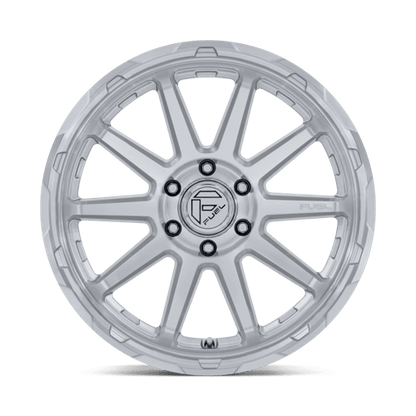 FUEL FC887 CIRCUIT Gloss Silver W/ Machined Face