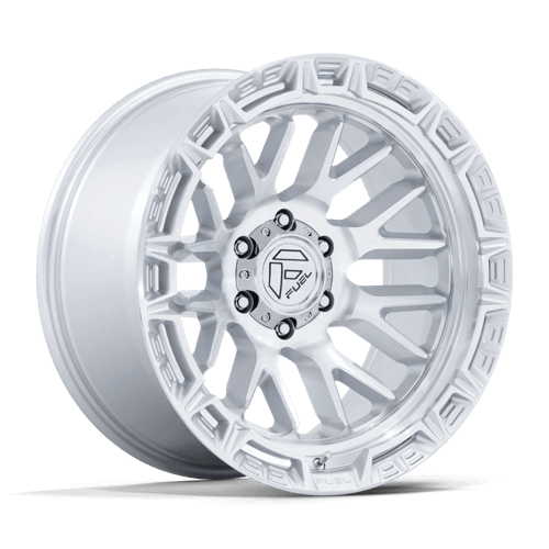 FUEL FC890 RAIL Gloss Silver W/ Machined Face