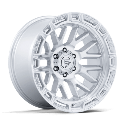 FUEL FC890 RAIL Gloss Silver W/ Machined Face