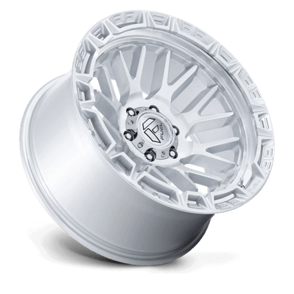 FUEL FC890 RAIL Gloss Silver W/ Machined Face