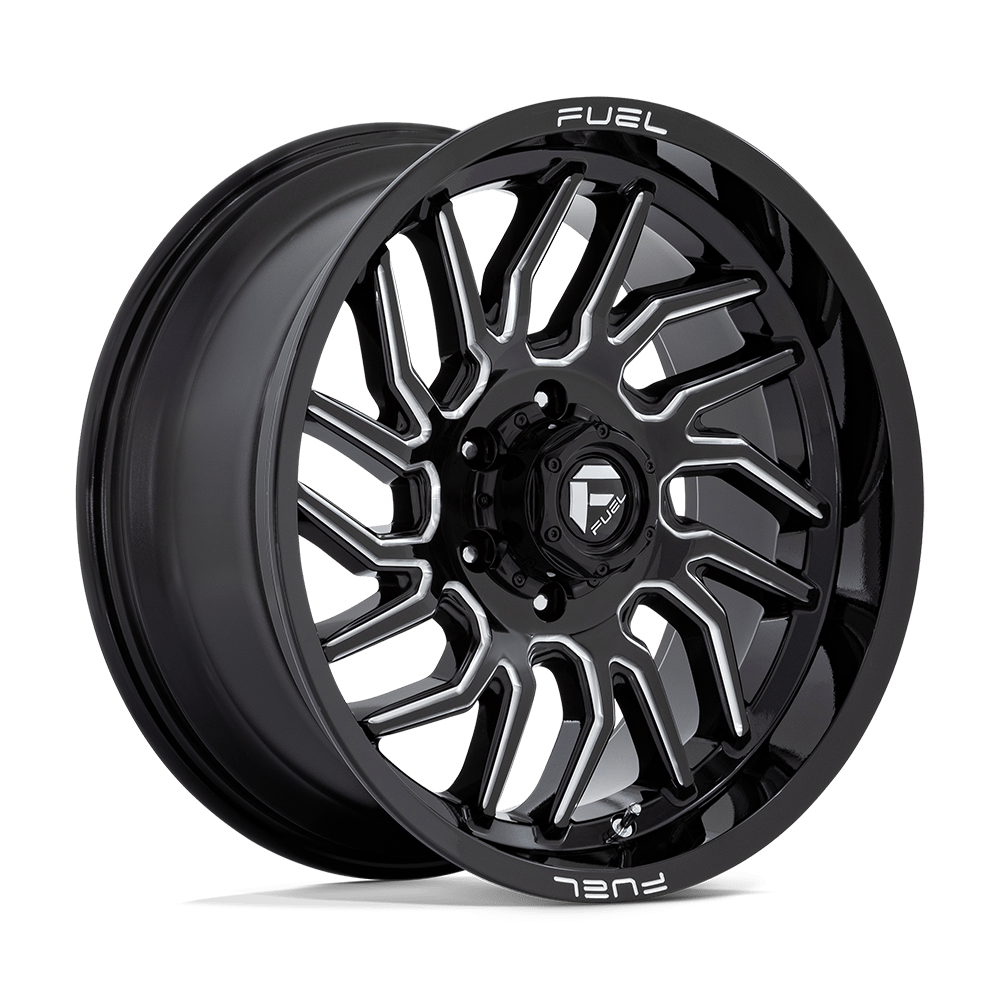 Fuel 1PC D807 HURRICANE GLOSS BLACK MILLED