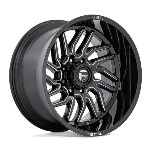 Fuel 1PC D807 HURRICANE GLOSS BLACK MILLED