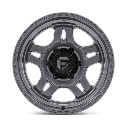 Fuel 1PC D801 OXIDE MATTE GUNMETAL