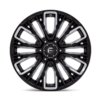 Fuel 1PC D849 REBAR GLOSS BLACK MILLED