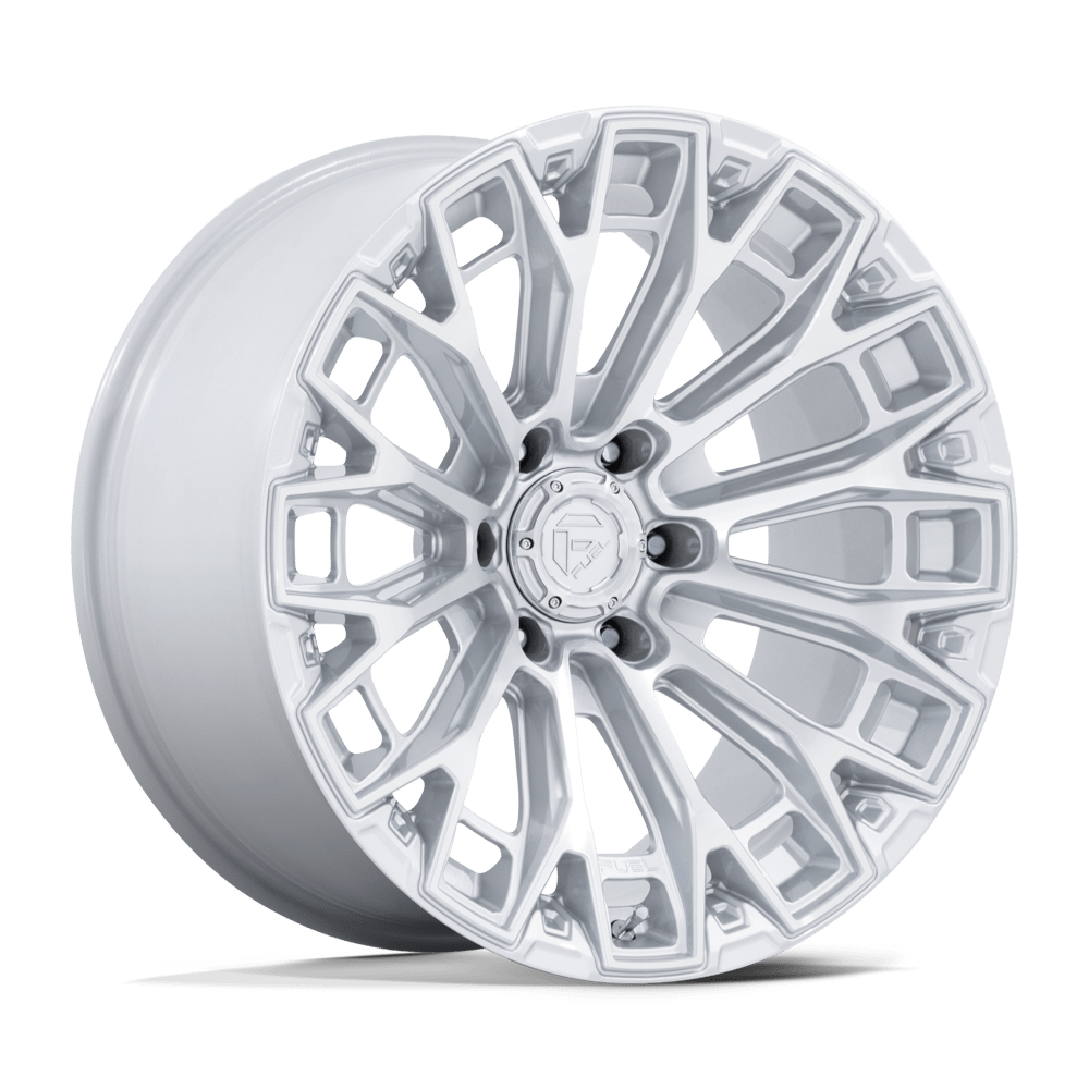 Fuel 1PC FC882 TRAX GLOSS SILVER W/ MACHINED FACE
