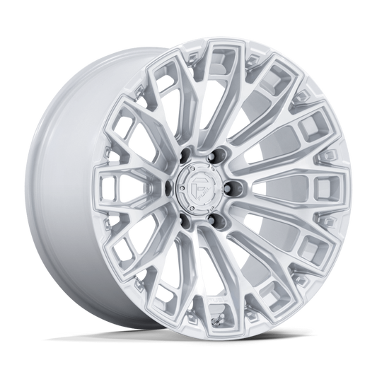 Fuel 1PC FC882 TRAX GLOSS SILVER W/ MACHINED FACE