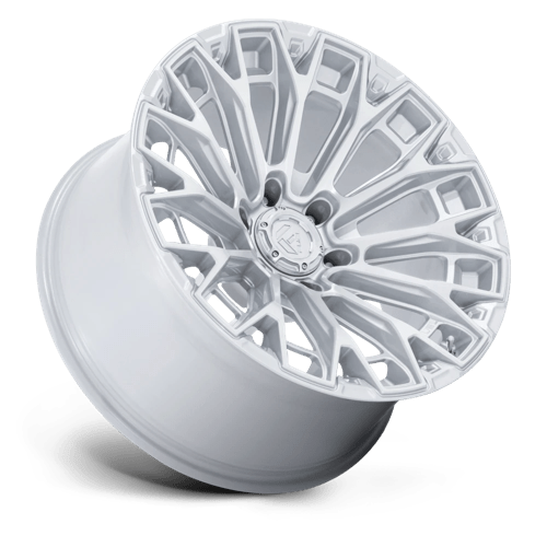 Fuel 1PC FC882 TRAX GLOSS SILVER W/ MACHINED FACE