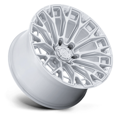 Fuel 1PC FC882 TRAX GLOSS SILVER W/ MACHINED FACE