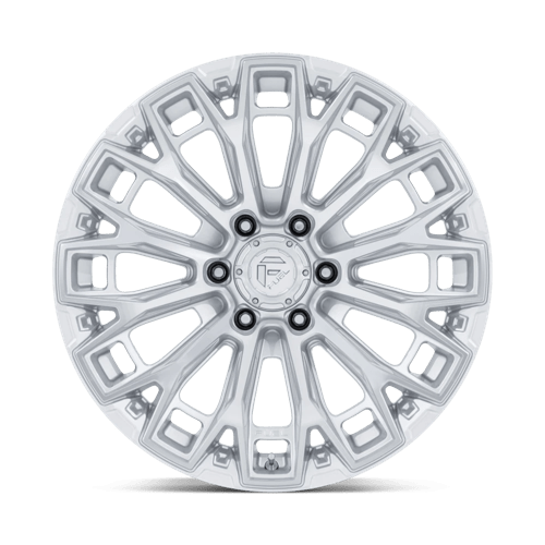 Fuel 1PC FC882 TRAX GLOSS SILVER W/ MACHINED FACE