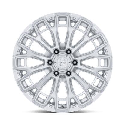 Fuel 1PC FC882 TRAX GLOSS SILVER W/ MACHINED FACE