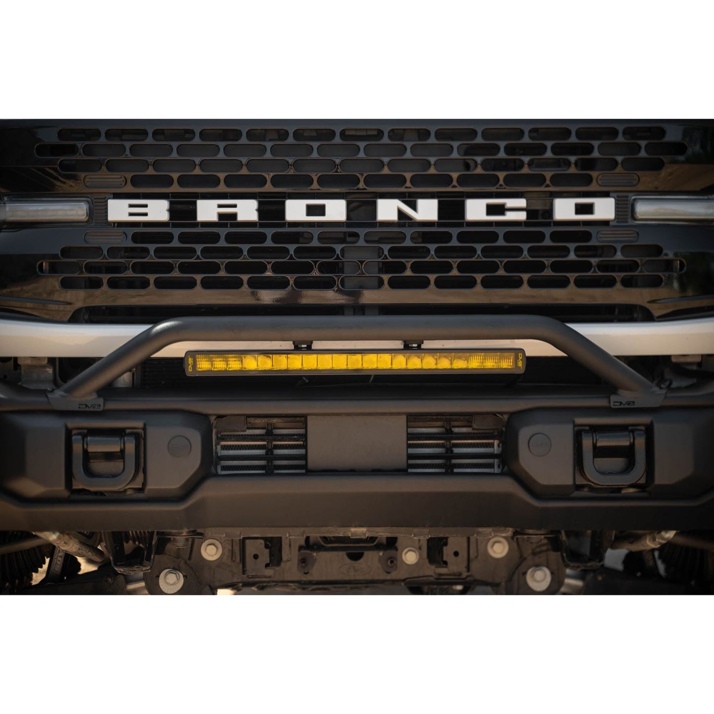 DV8 Off-Road 2021-2024 Ford Bronco | Capable Bull Bar C3| LBBR-09