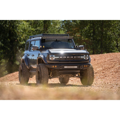 DV8 Off-Road 2021-2024 Ford Bronco | OE Plus Series Front Bumper V2 C3| FBBR-06