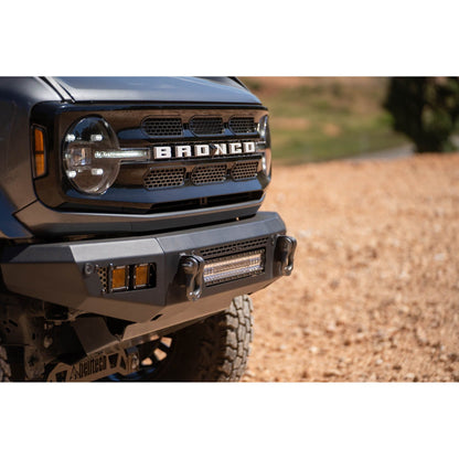 DV8 Off-Road 2021-2024 Ford Bronco | OE Plus Series Front Bumper V2 C3| FBBR-06