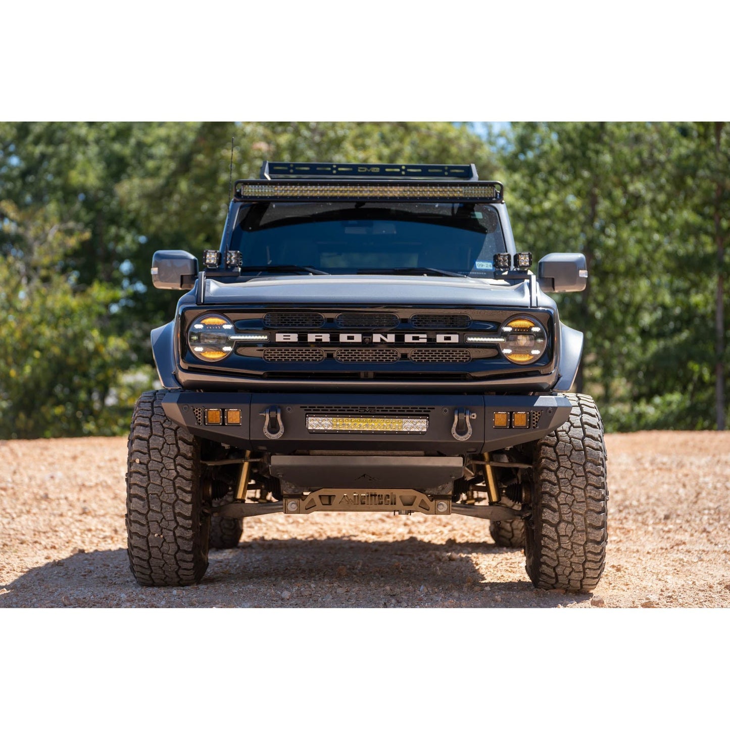 DV8 Off-Road 2021-2024 Ford Bronco | OE Plus Series Front Bumper V2 C3| FBBR-06