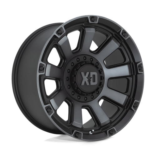 XD XD852 GAUNTLET SATIN BLACK WITH GRAY TINT