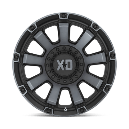 XD XD852 GAUNTLET SATIN BLACK WITH GRAY TINT