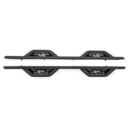 Body Armor 4x4 2007-2018 CHEVROLET SILVERADO 1500 CREW CAB/07-19 SILVERADO 2500/3500 CREW CAB AMBUSH SIDE STEPS (INCL. DIESEL MODELS WITH DEF TANKS) GM-4201