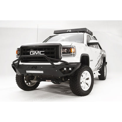 Fab Fours Vengeance Front Bumper 2 Stage Black Powder Coated Pre-Runner l GS14-D3152-1