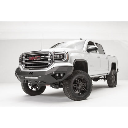 Fab Fours Vengeance Front Bumper 2 Stage Black Powder Coated No Guard l GS16-D3951-1