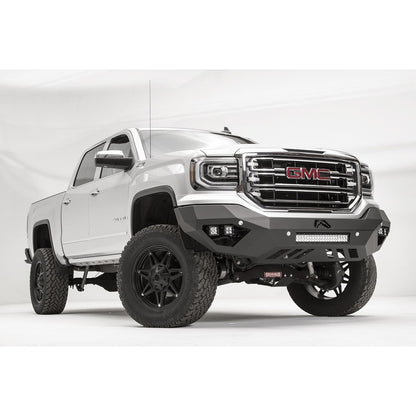 Fab Fours Vengeance Front Bumper 2 Stage Black Powder Coated No Guard l GS16-D3951-1
