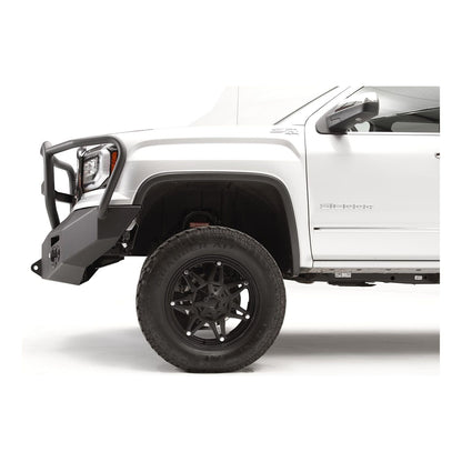 Fab Fours Premium Winch Front Bumper 2 Stage Black Powder Coated w/Full Guard w/Sensors l GS16-F3950-1
