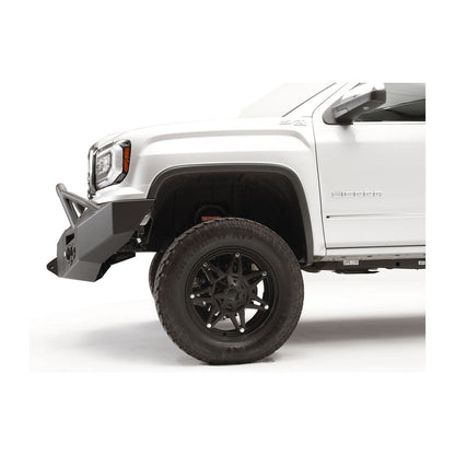 Fab Fours Premium Winch Front Bumper 2 Stage Black Powder Coated w/Sensors Pre-Runner Guard l GS16-F3952-1