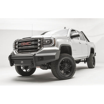 Fab Fours Elite Front Bumper 2 Stage Black Powder Coated w/No Guard l GS16-R3961-1