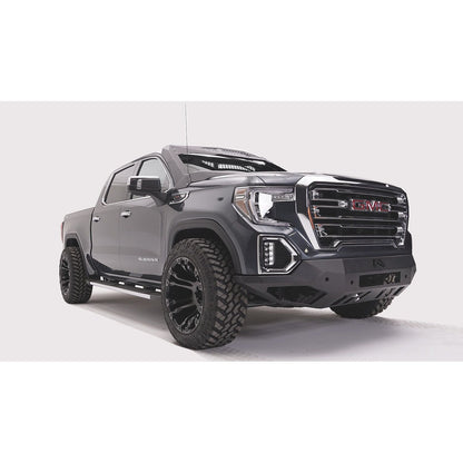 Fab Fours Vengeance Front Bumper 2 Stage Black Powder Coated w/No Guard w/Sensors l GS19-D6051-1