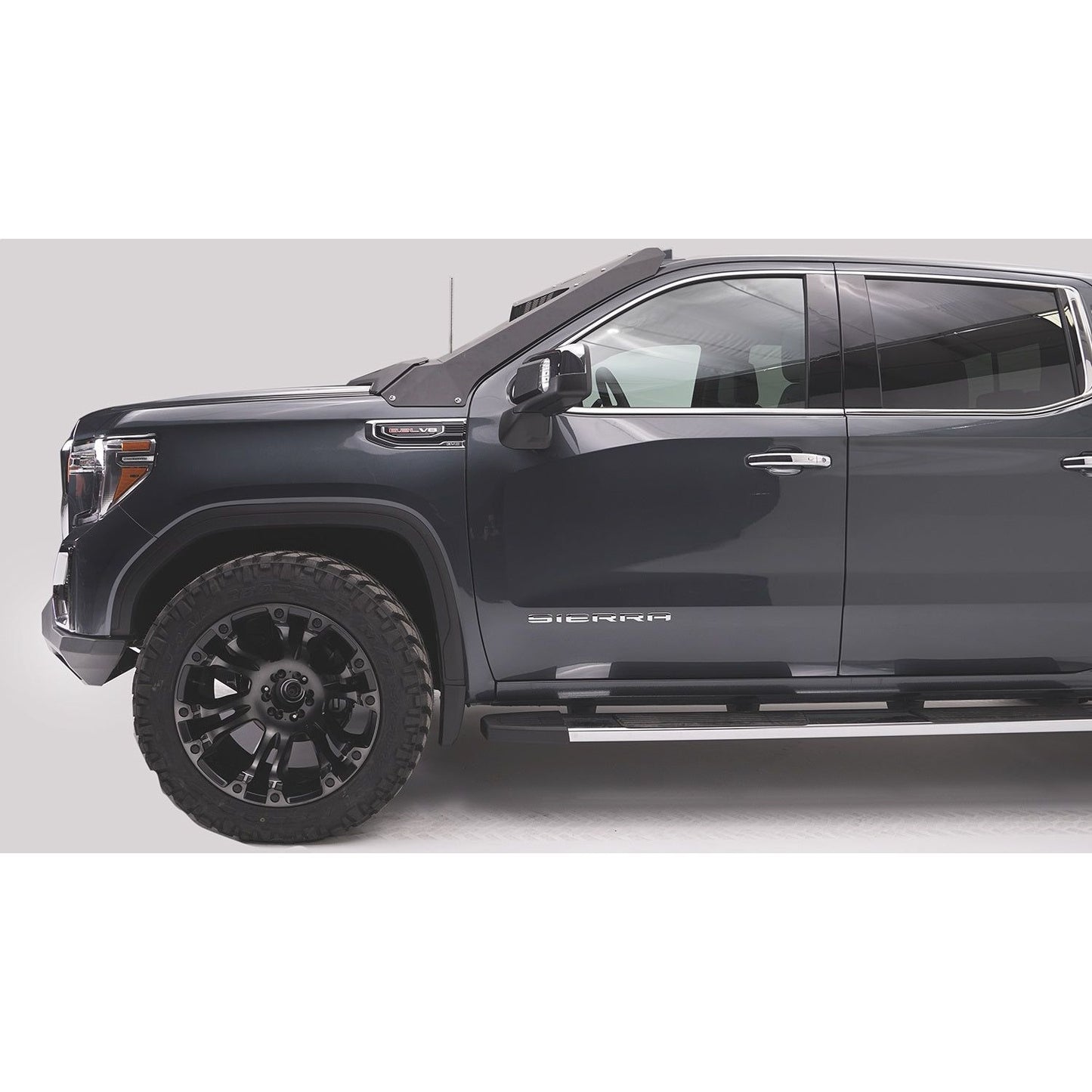 Fab Fours Vengeance Front Bumper 2 Stage Black Powder Coated w/No Guard w/Sensors l GS19-D6051-1