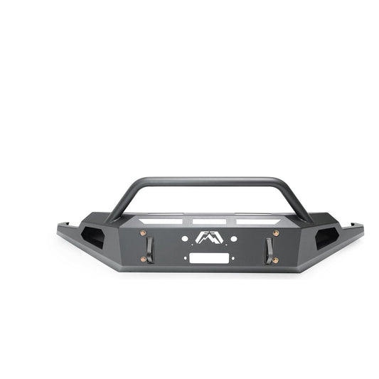 Fab Fours Red Steel Front Bumper w/Pre-Runner Guard l GS19-RS3962-1