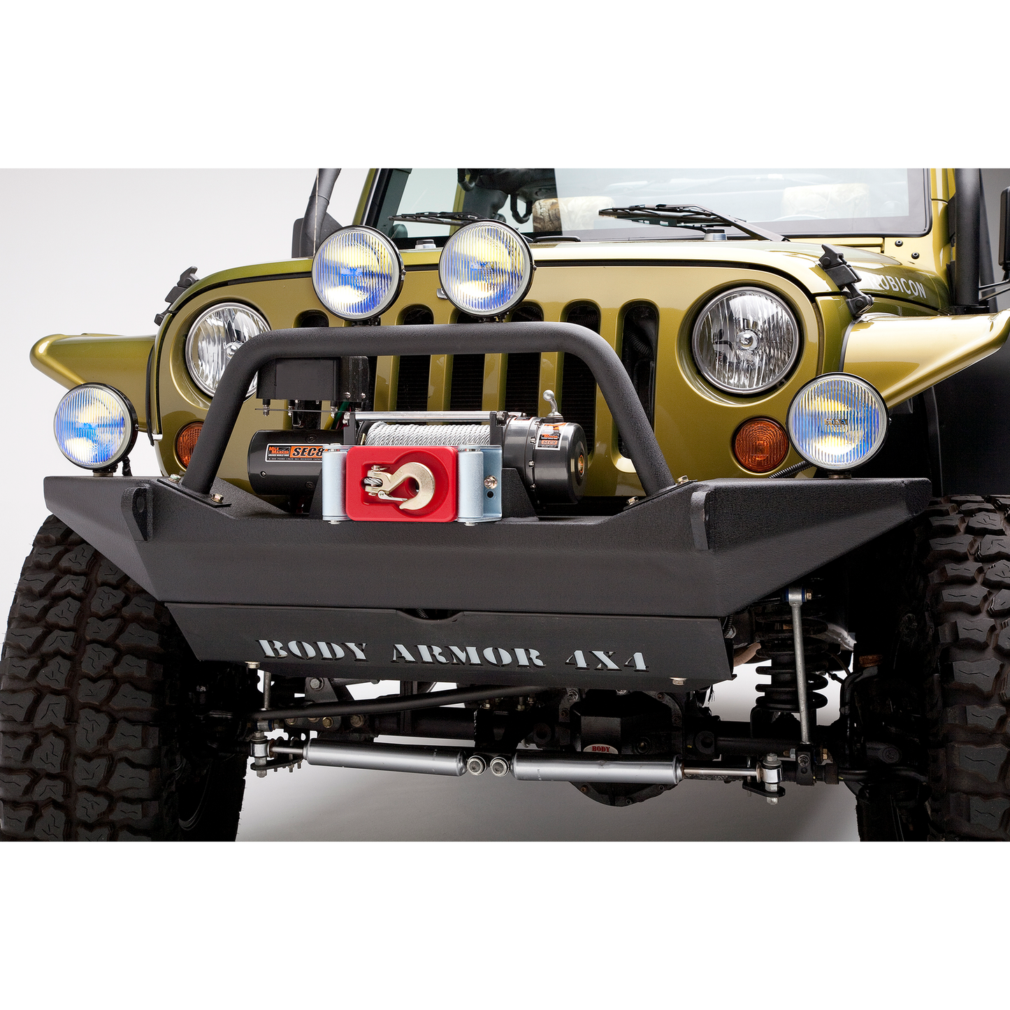 Body Armor 4x4 2007-2018 JEEP WRANGLER JK FRONT BUMPER FULL-WIDTH JK-19531