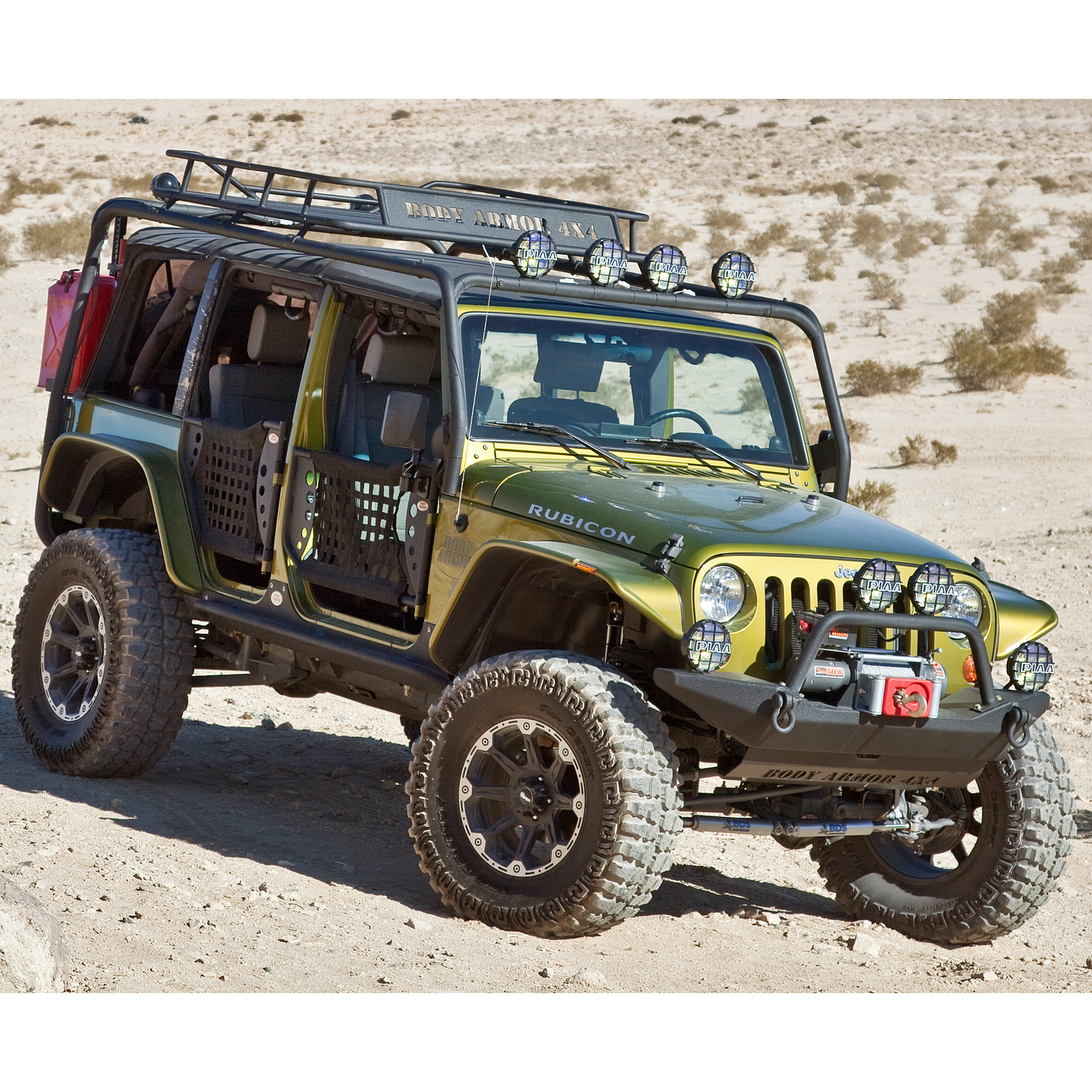 Body Armor 4x4 2007-2018 JEEP WRANGLER JK FRONT BUMPER FULL-WIDTH JK-19531