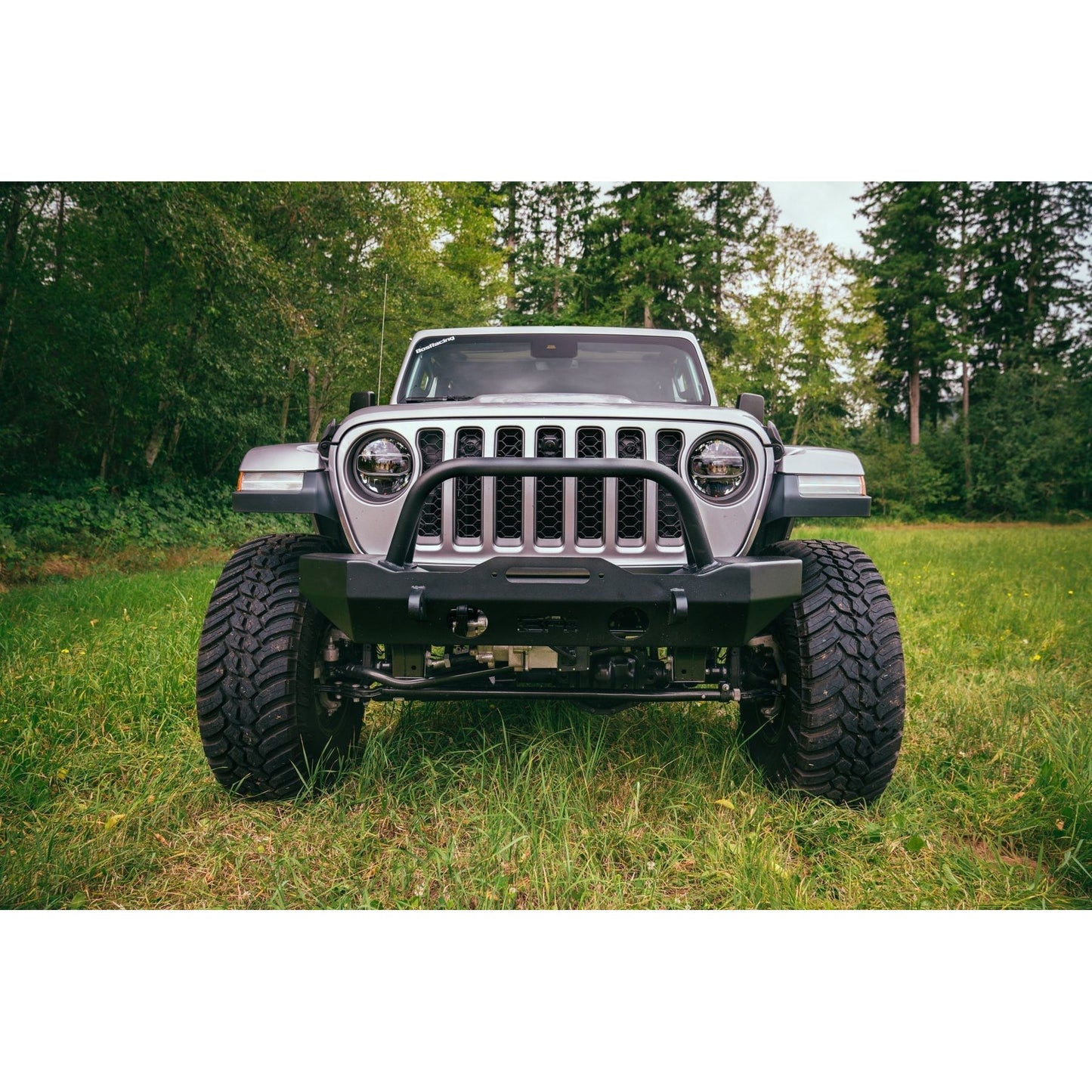 Body Armor 4x4 2007-2024 JEEP WRANGLER JK/JL & GLADIATOR JT MID-STUBBY FRONT BUMPER JL-19532
