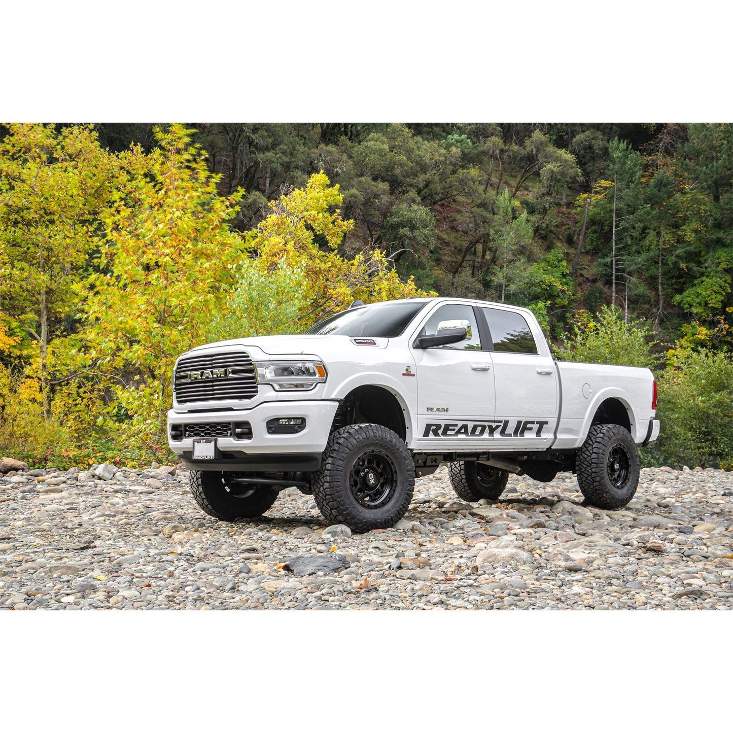 ReadyLIFT 6'' Lift Kit with Falcon Shocks with Ring and Crossmember Standard Output Diesel Motor (2500) 49-19610