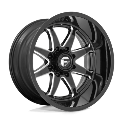 Fuel 1PC D749 HAMMER GLOSS BLACK MILLED