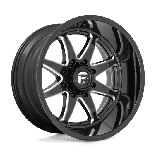 Fuel 1PC D749 HAMMER GLOSS BLACK MILLED