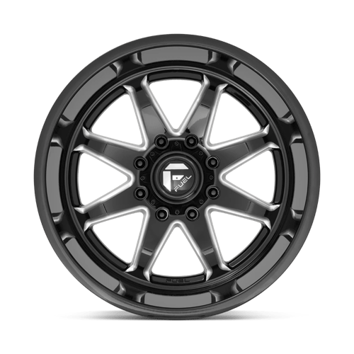 Fuel 1PC D749 HAMMER GLOSS BLACK MILLED