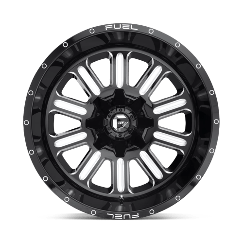 Fuel 1PC D620 HARDLINE GLOSS BLACK MILLED