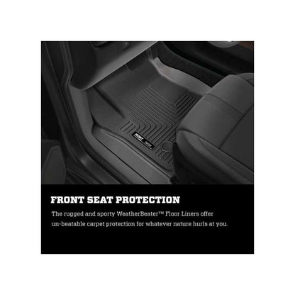 Husky Floor Liner - WeatherBeater for 2018-C Jeep Wrangler JL 14041