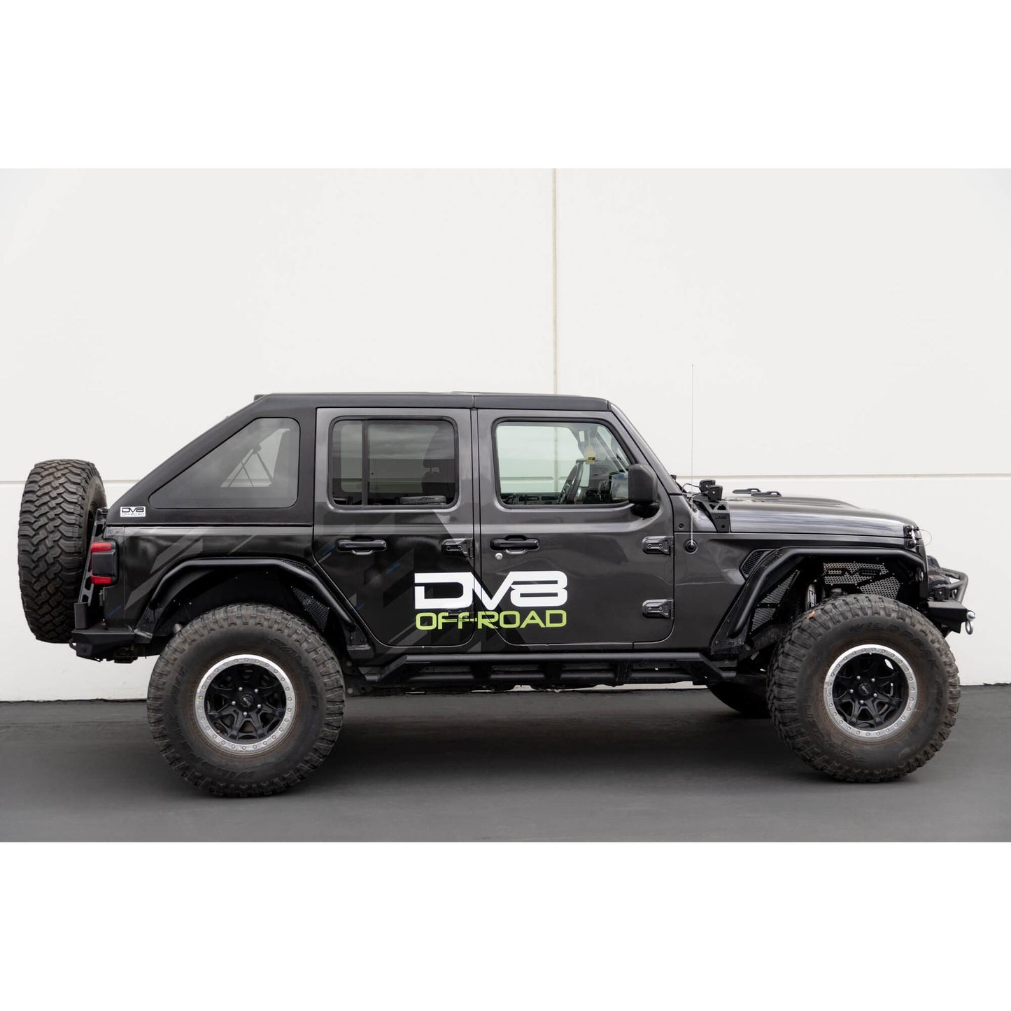 DV8 Off-Road 2018-2024 Jeep JL 4 Door Razor Series Fastback Hard Top C3| HTJL02-B