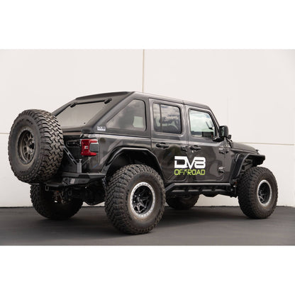 DV8 Off-Road 2018-2024 Jeep JL 4 Door Razor Series Fastback Hard Top C3| HTJL02-B