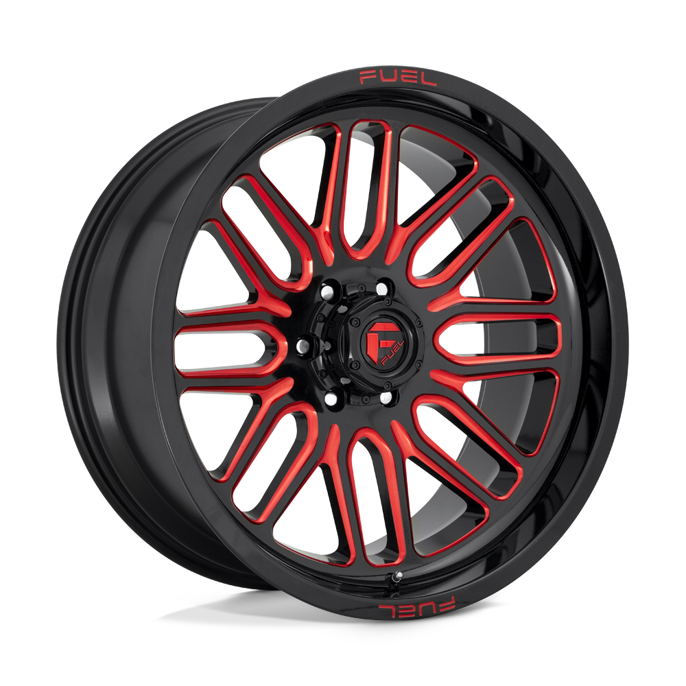 Fuel 1PC D663 IGNITE GLOSS BLACK RED TINTED CLEAR