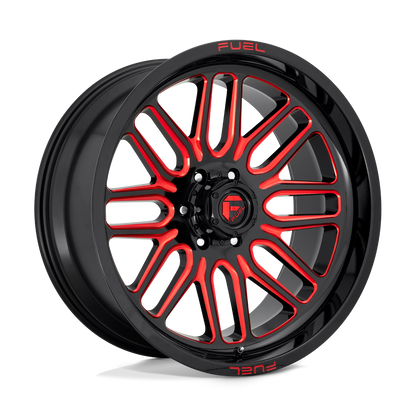 Fuel 1PC D663 IGNITE GLOSS BLACK RED TINTED CLEAR