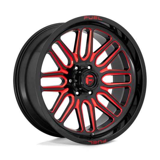 Fuel 1PC D663 IGNITE GLOSS BLACK RED TINTED CLEAR