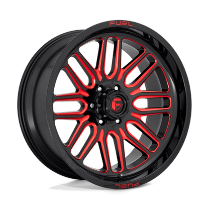 Fuel 1PC D663 IGNITE GLOSS BLACK RED TINTED CLEAR